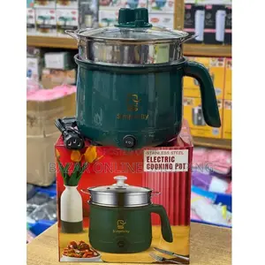 Multicooker Portable Electric Cooking Pot With Steamer