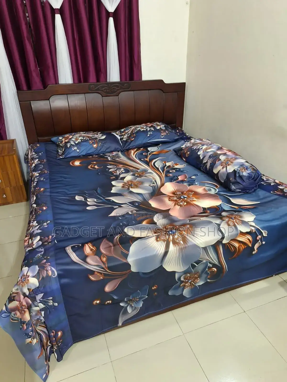 Premium Quality 3d Print Bedsheet