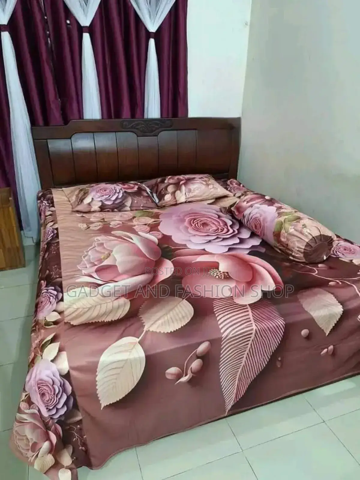 Premium Quality 3d Print Bedsheet