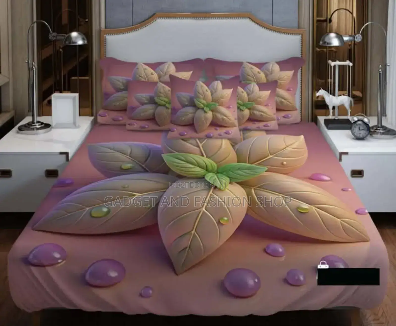 Premium Quality 3d Print Bedsheet
