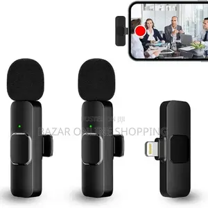 Photo - Wireless Microphone Audio Video Recording Mobile C Type