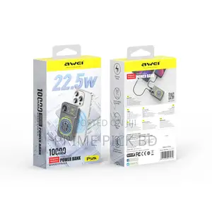 Awei P52k 10000mah Magnetic Wireless Power Bank