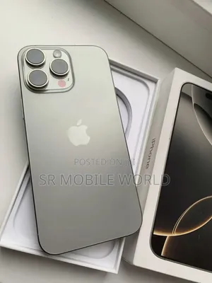 New Apple iPhone 16 Pro Max 256 GB Black