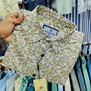 Pure Cotton Full Sleeve Print Shirt for Men