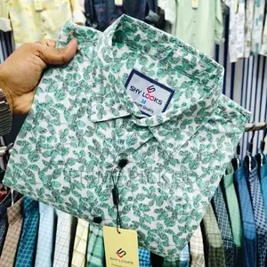 Pure Cotton Full Sleeve Print Shirt for Men