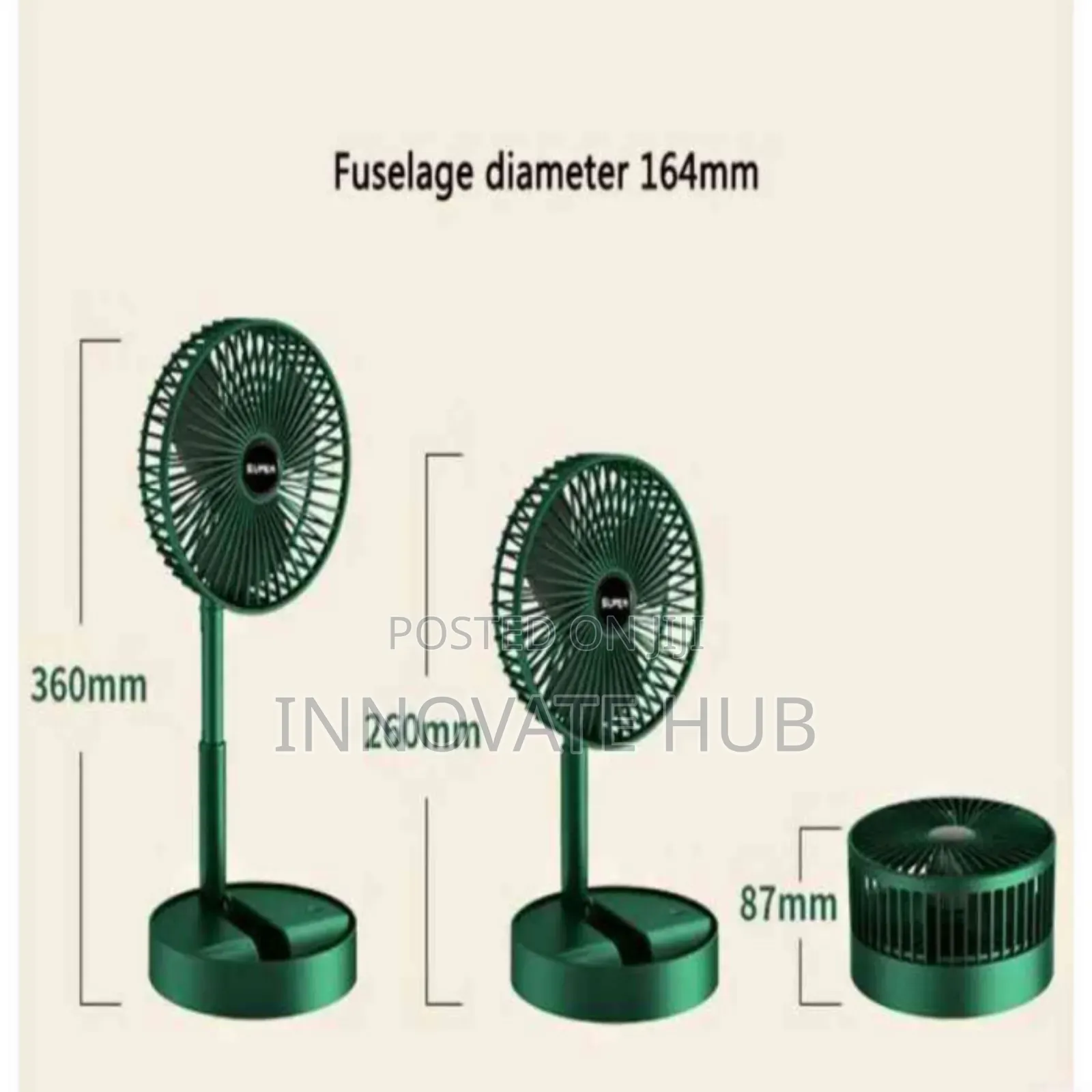 Telescopic Folding Fan