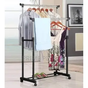 Double Pole Cloth Hanger Stainless Steel