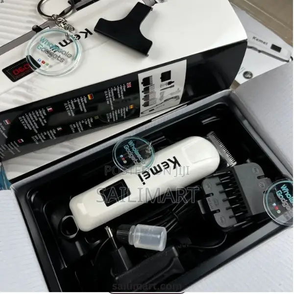 Kemei Km-809a Rechargeable Electric Trimmer for Man