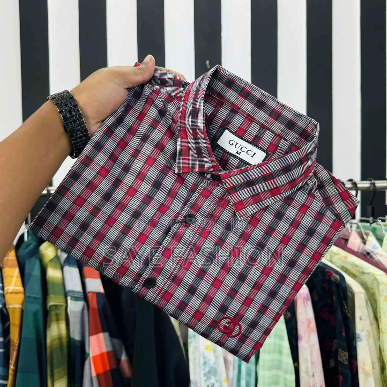 Casual 100% Premium Cheque Shirt Fabrics :