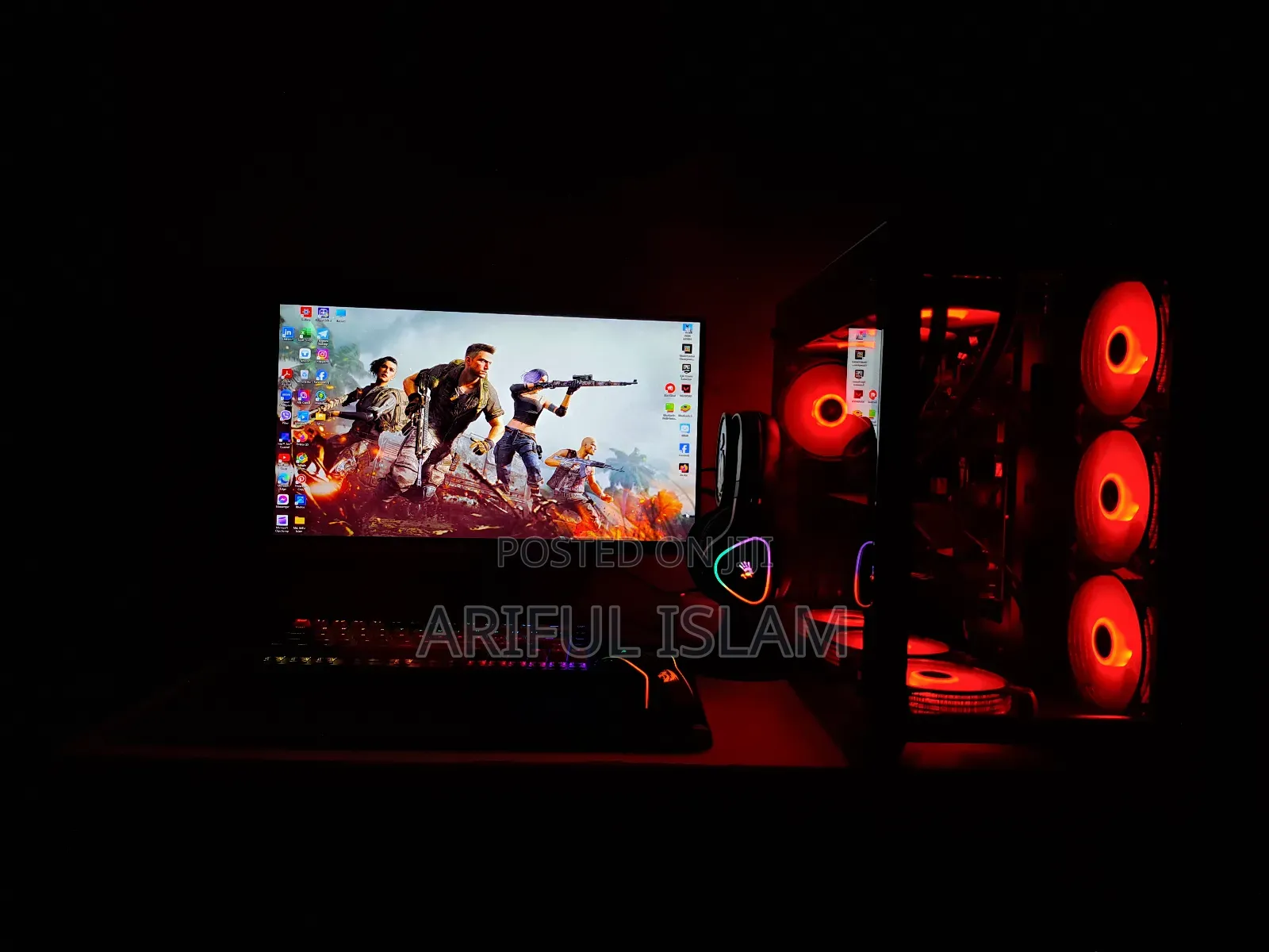 Desktop Computer MSI Gaming 24 6QE 16GB Intel Core I5 SSD 500GB