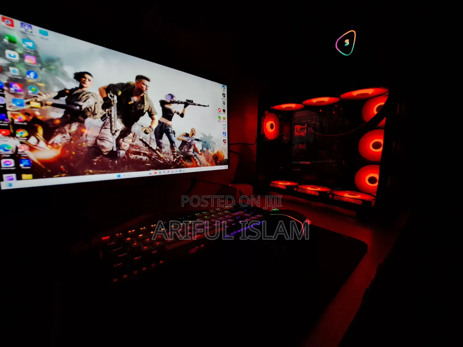 Desktop Computer MSI Gaming 24 6QE 16GB Intel Core I5 SSD 500GB