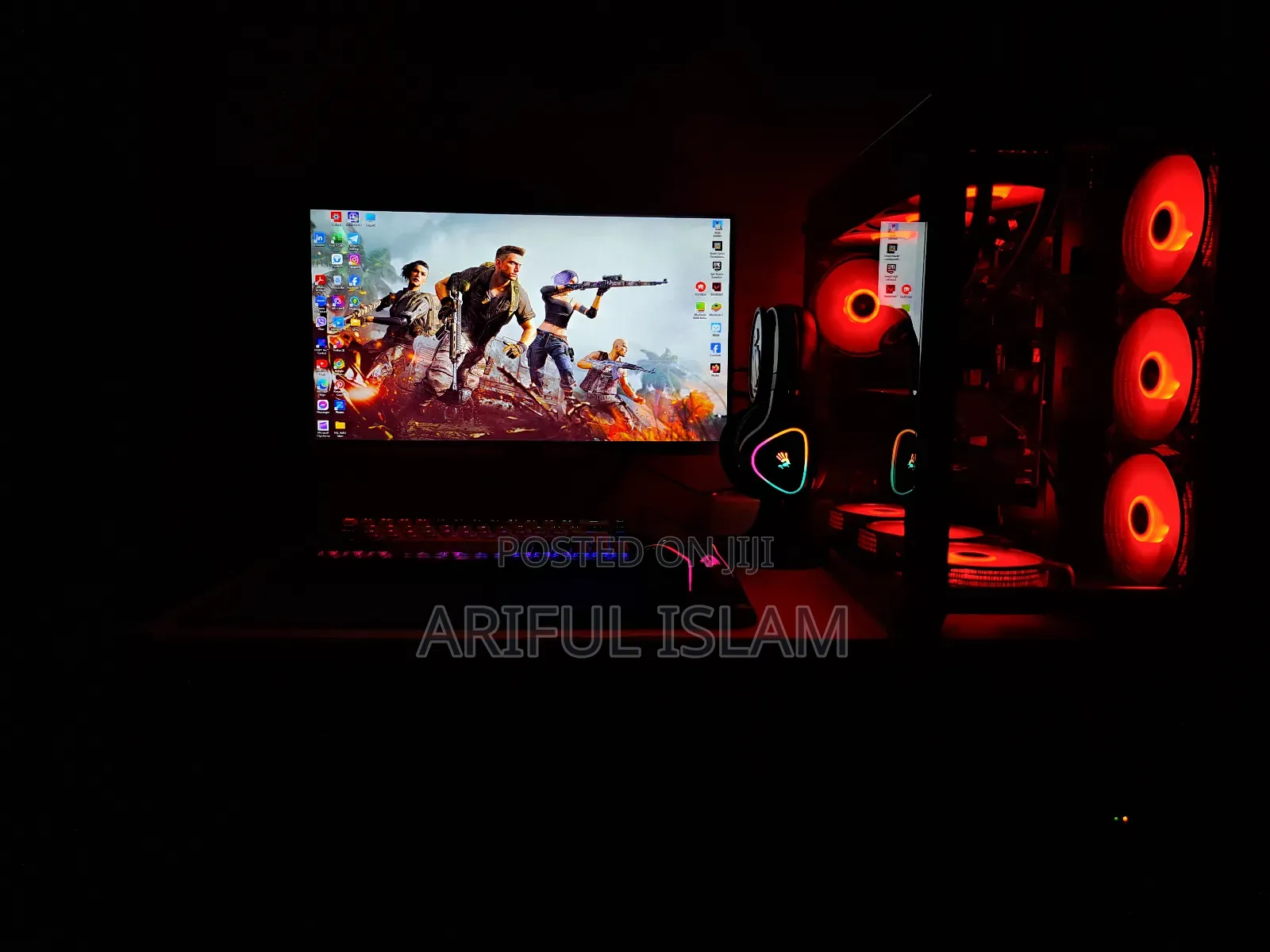 Desktop Computer MSI Gaming 24 6QE 16GB Intel Core I5 SSD 500GB