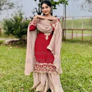 Photo - Viral Red Garara Three Piece Hit Collection