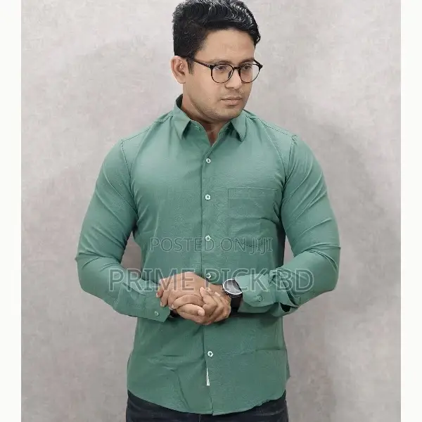 China Spandex Crap Fabric Casual Shirt