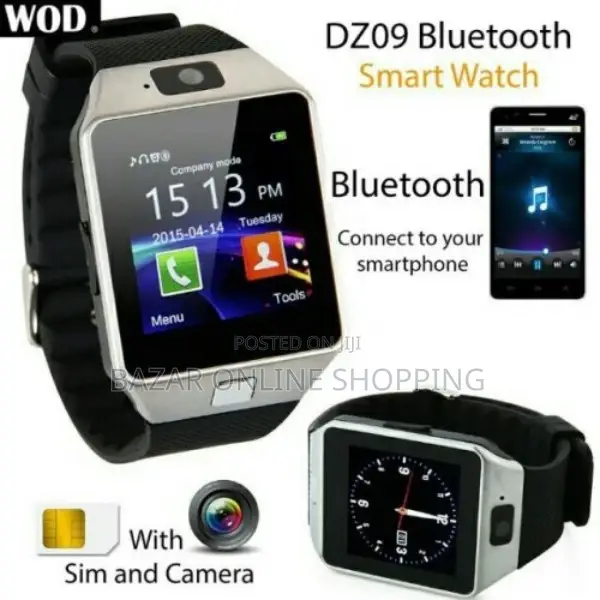 Smartwatch Dz09 Sim Support Youtab, Facebook. All