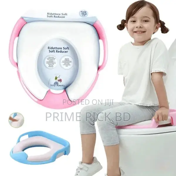 Baby Soft Washable Toilet Trainer Seat - Multi Color
