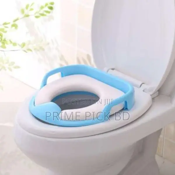 Baby Soft Washable Toilet Trainer Seat - Multi Color