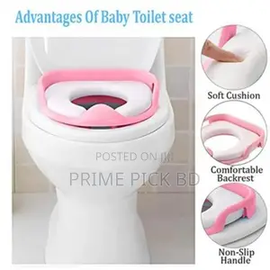 Baby Soft Washable Toilet Trainer Seat - Multi Color
