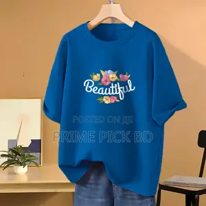 Lovely Drop Shoulder T-Shirt for Women