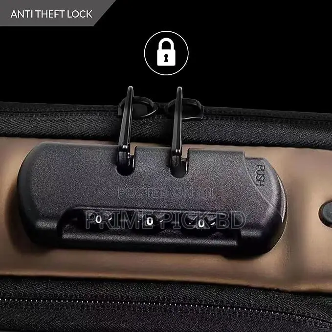 Usb Shoulder Bag Antitheft Travel Messenger Chest Sling Pack