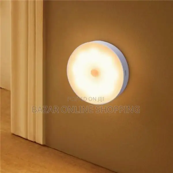 Usb Led Light Sensor Control Night Light Rechargeable