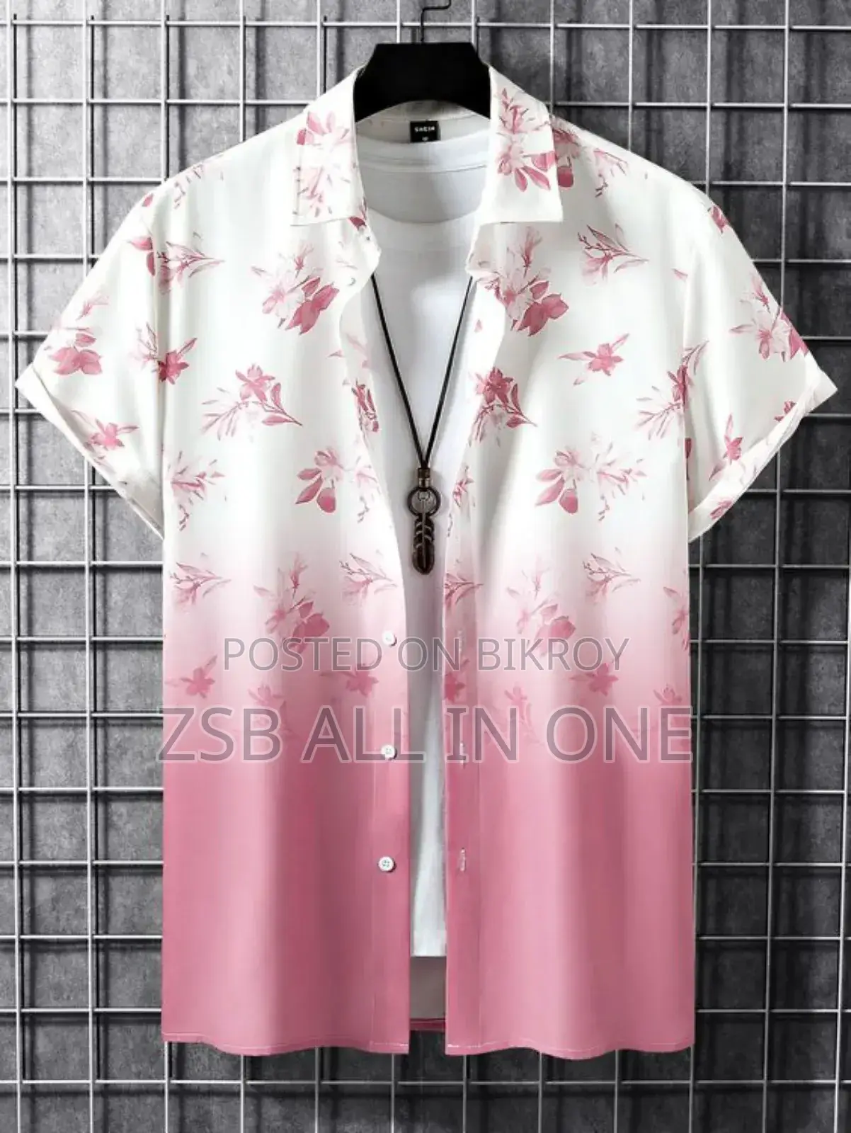 Half Sleeve Cotton Shirt for Men
