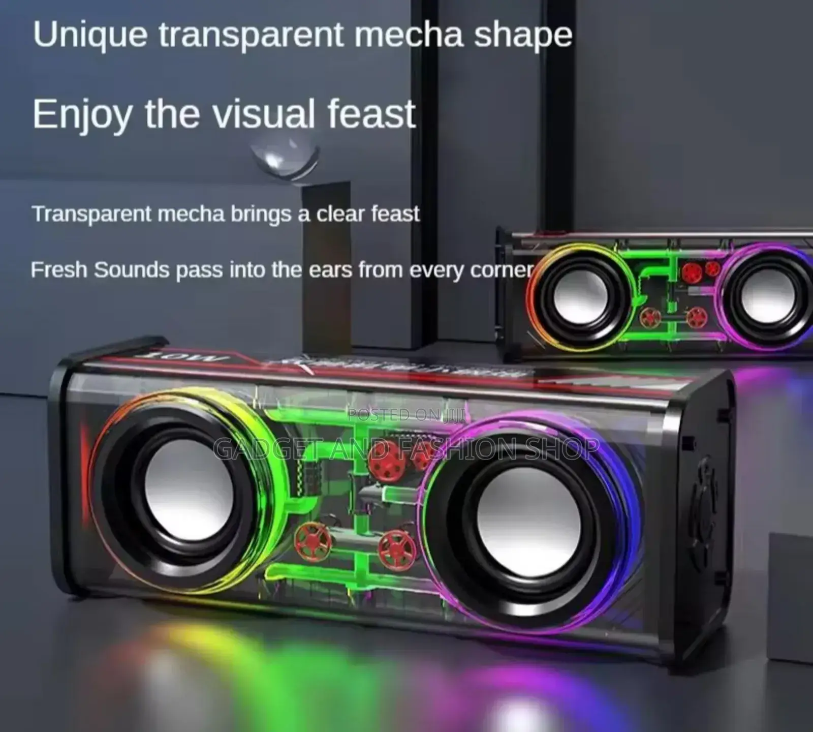 V8 Bluetooth Speaker Dual Speaker