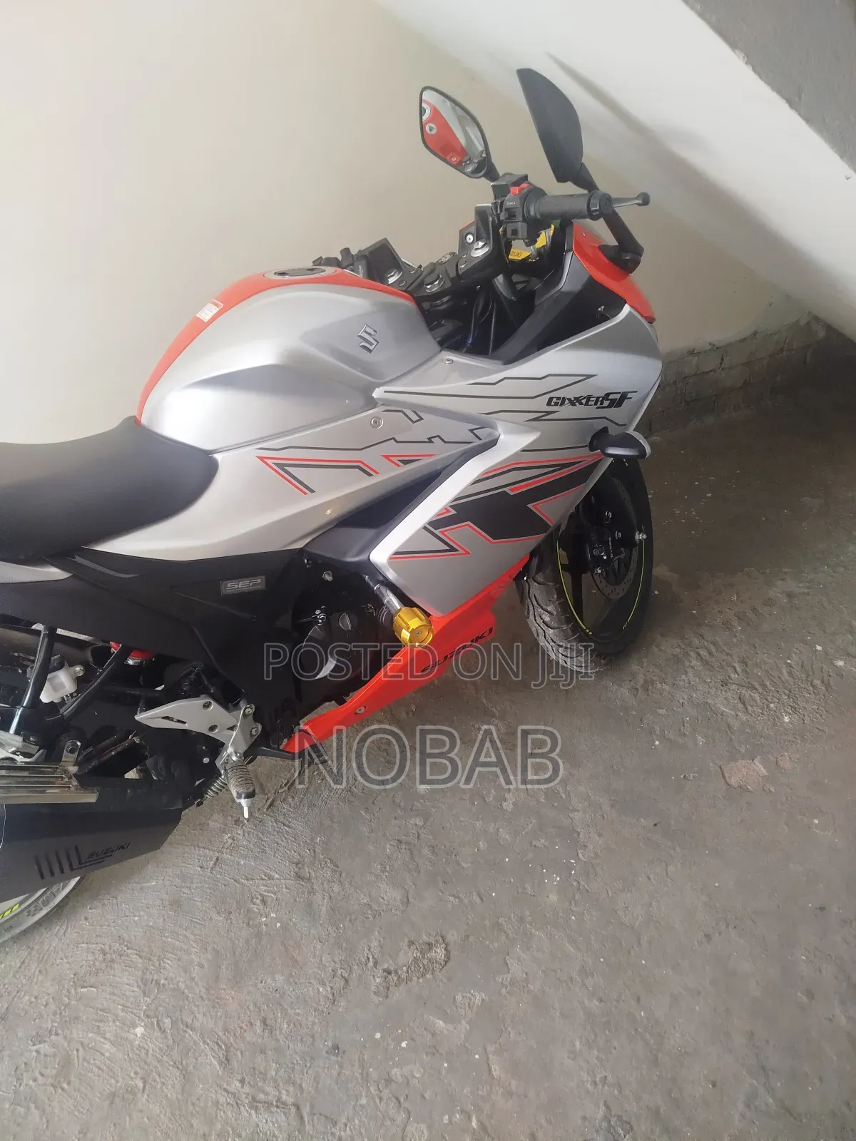 New Suzuki GSXF 2025 Silver
