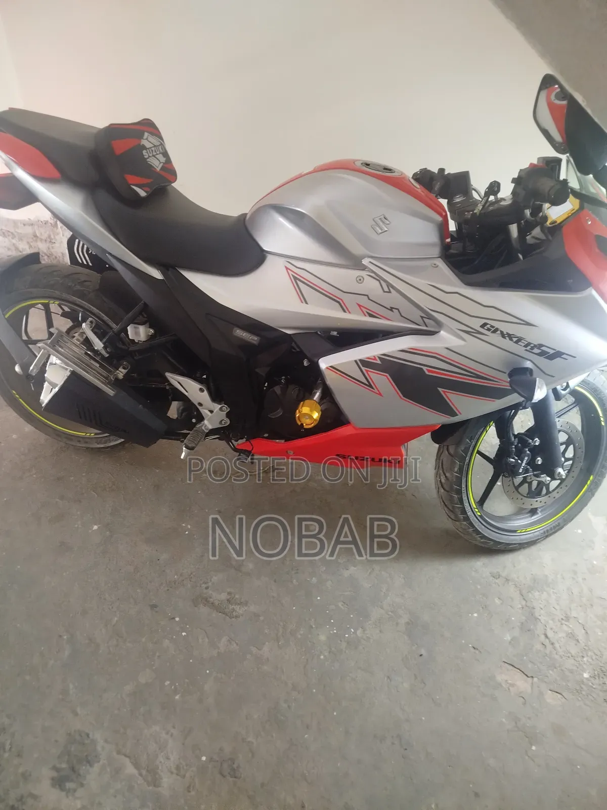 New Suzuki GSXF 2025 Silver