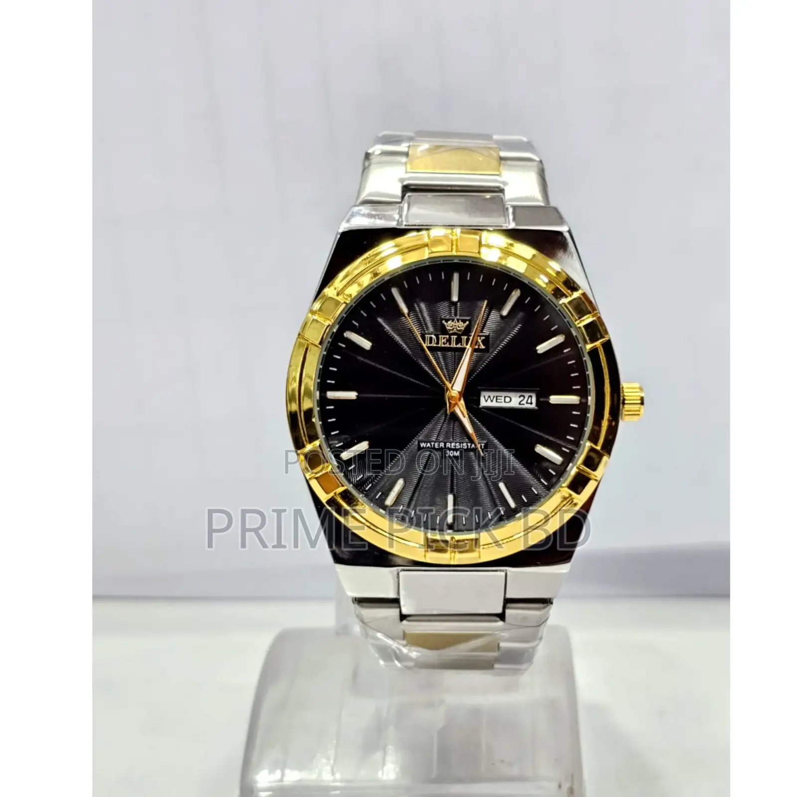 Delux Stainless Steel Original Watch for Men