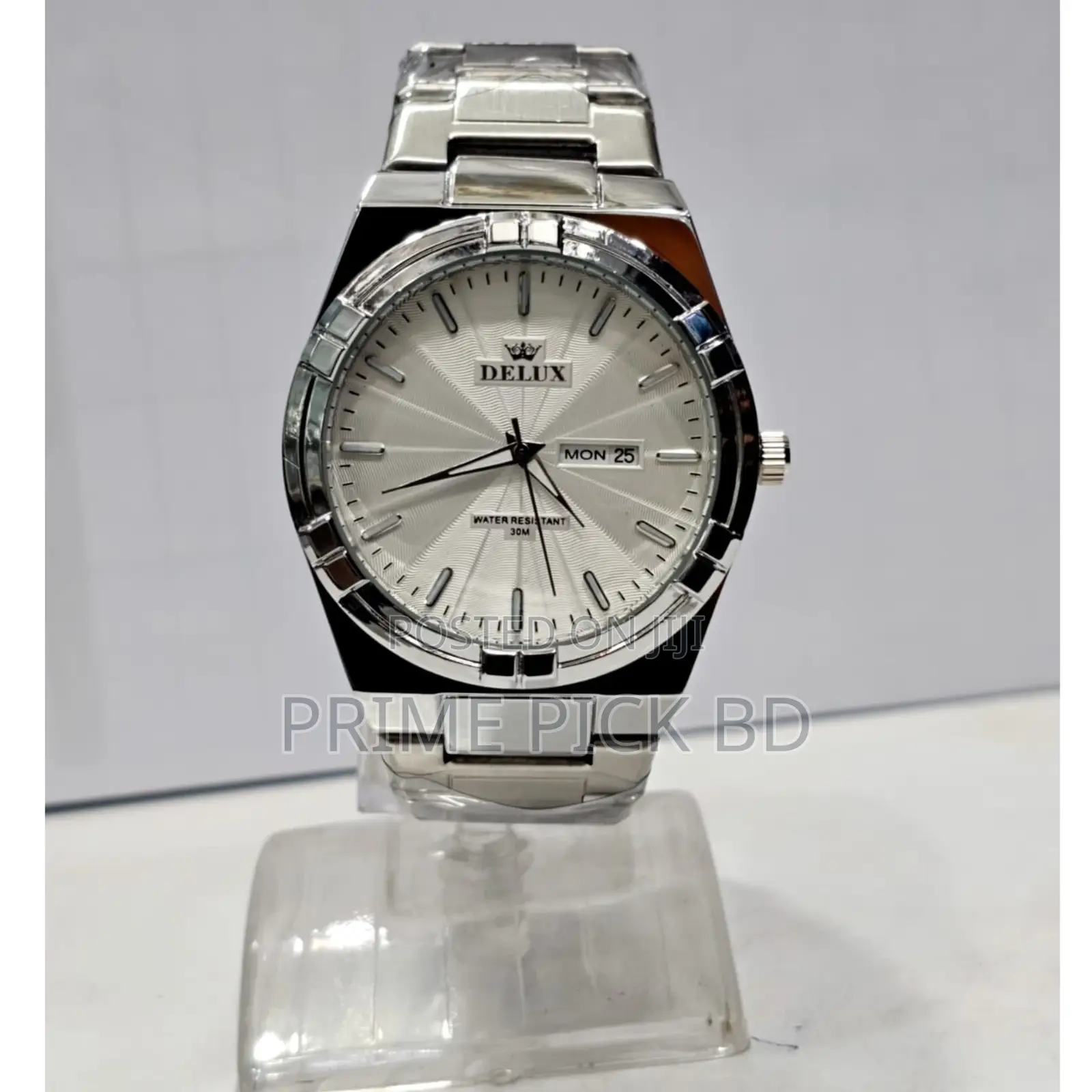 Delux Stainless Steel Original Watch for Men