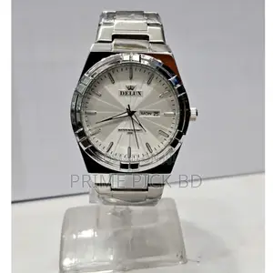 Delux Stainless Steel Original Watch for Men