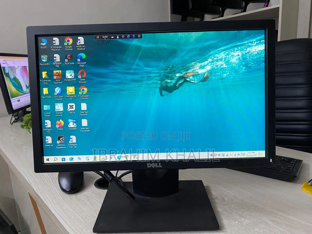 Full Fresh 19" Monitor, Resolution (1366x768), Model:E1916hv