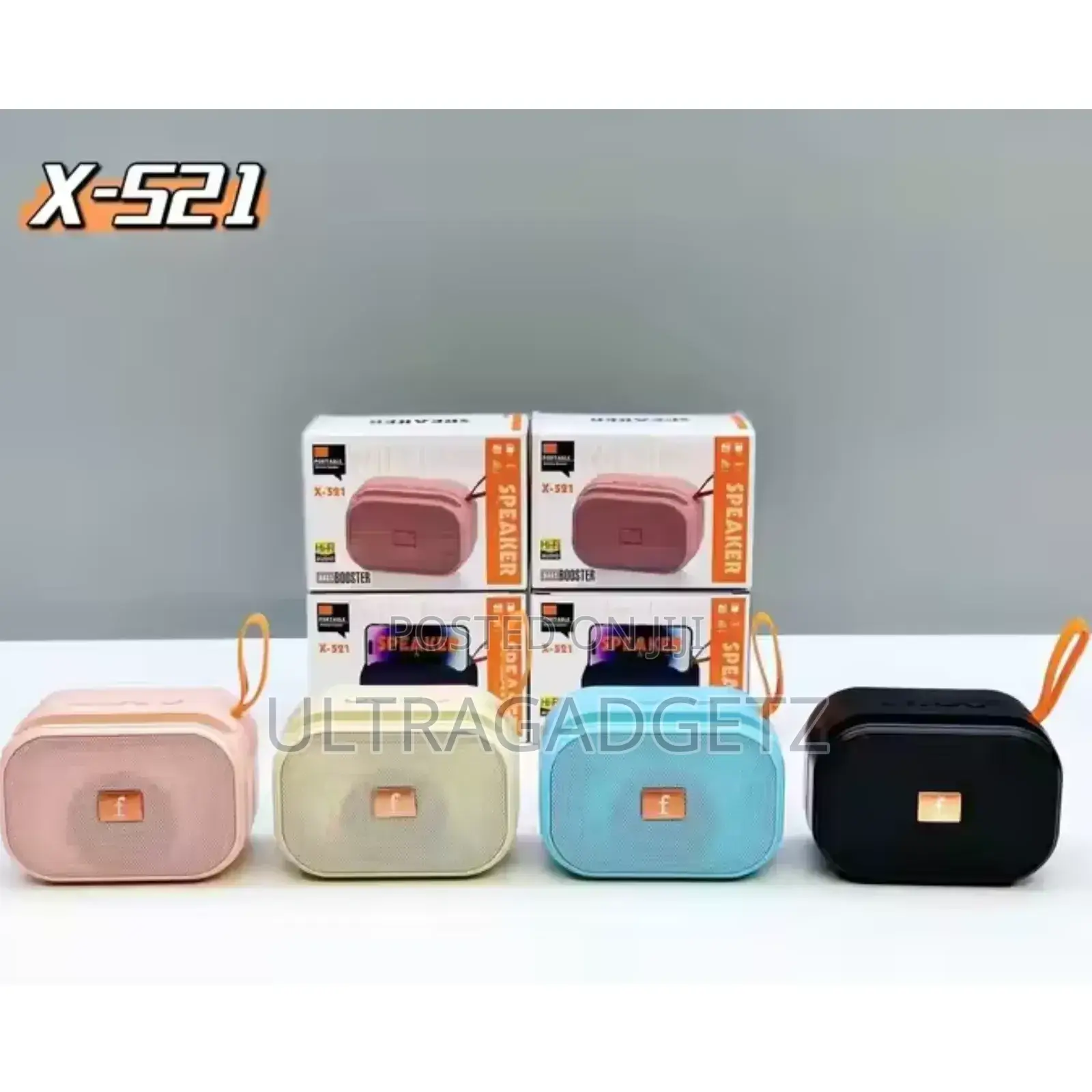 X-521 Bluetooth, Usb, Sd Card Fm Radio Supported Speaker