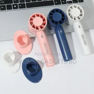 Photo - Portable Usb Rechargeable Mini Handheld Fan – 1pc