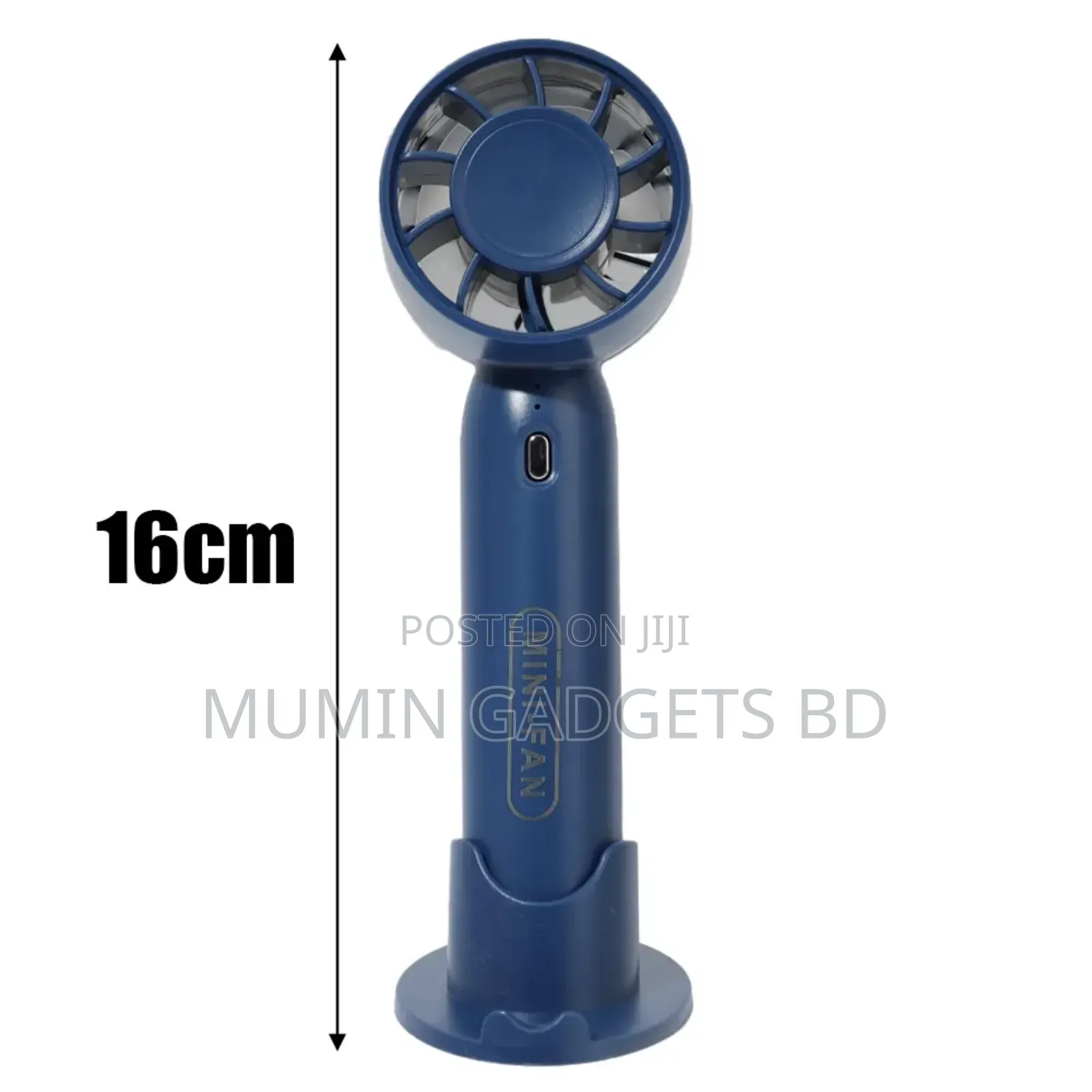 Portable Usb Rechargeable Mini Handheld Fan – 1pc