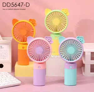 Photo - Rechargeable Mini Handheld Fan for Indoor Outdoor Use