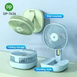Photo - Dp-7636 Rechargeable Portable Table Fan