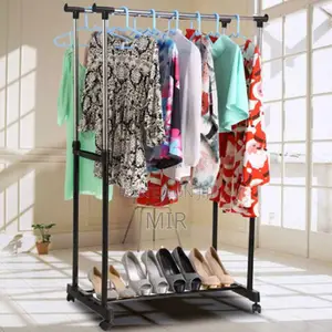 Photo - 2 Layer Clothing Rack