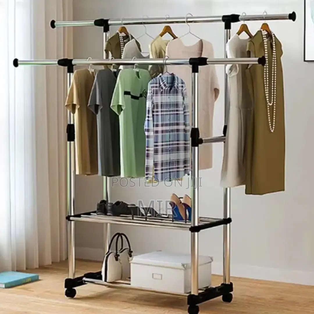 2 Layer Clothing Rack