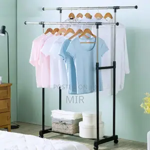 2 Layer Clothing Rack