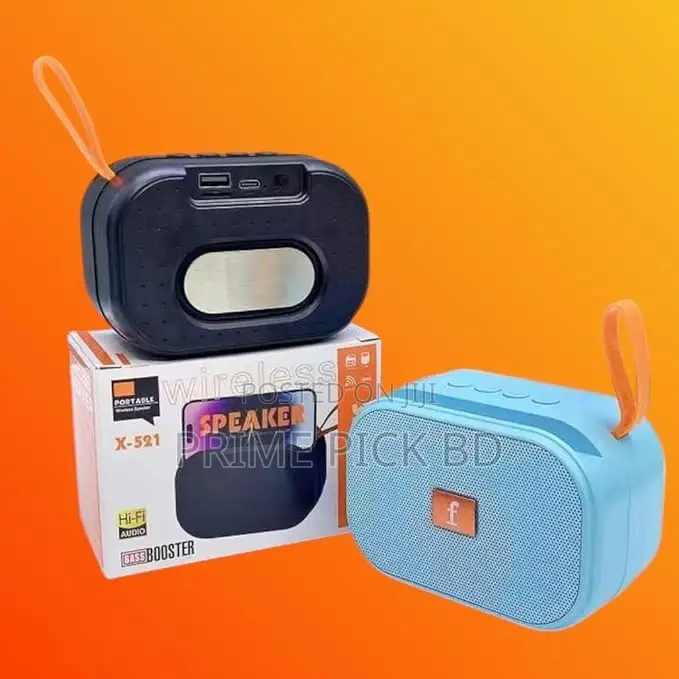 Extra Bass Bluetooth Speaker – Usb, Sd Card Fm Supported