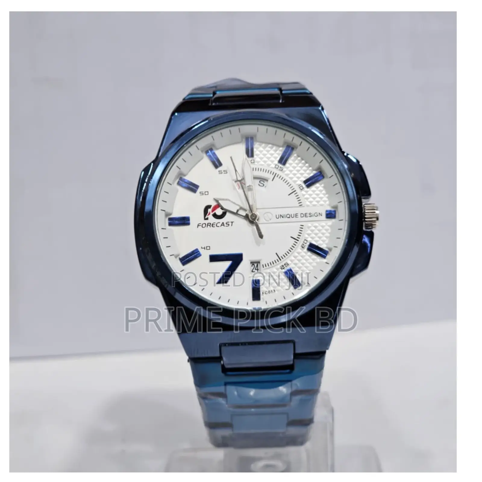 Forecast Stainless Steel Quartz Watch for Men