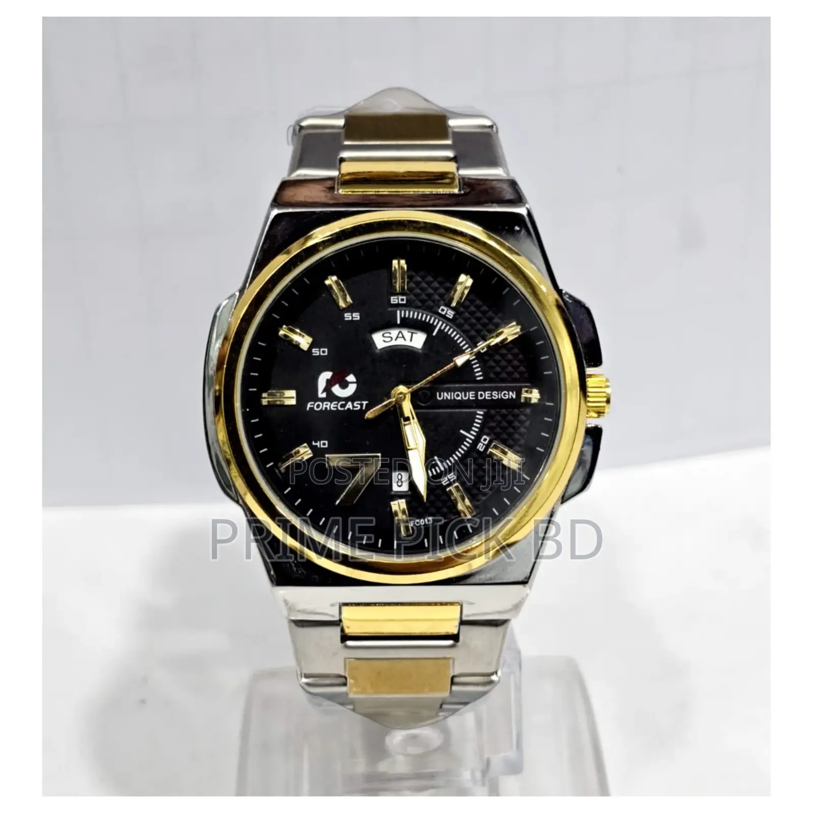 Forecast Stainless Steel Quartz Watch for Men