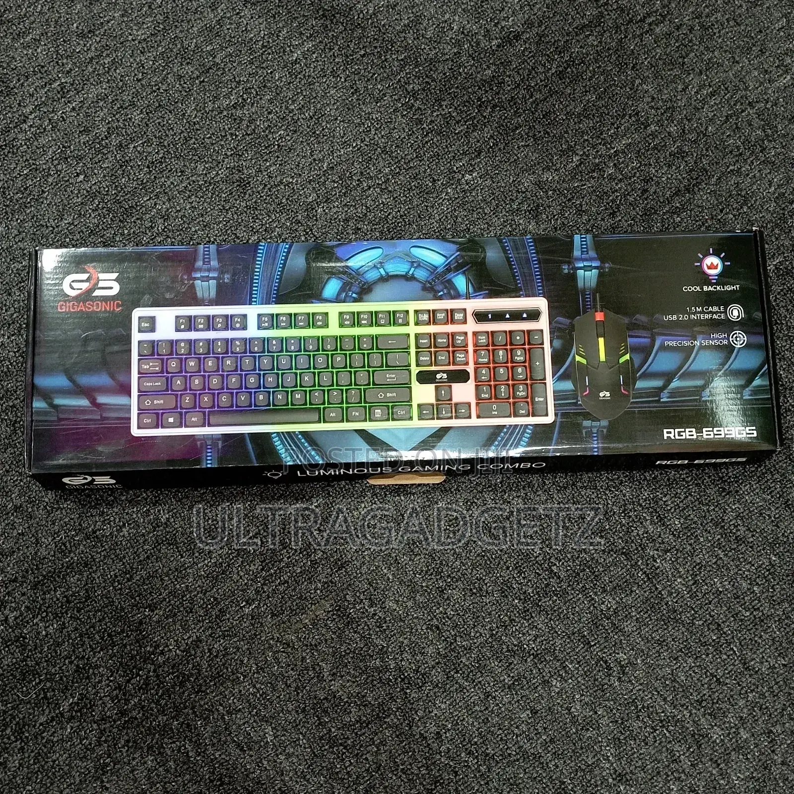 RGBB 699gs Wired RGB Wired Keyboard Mouse