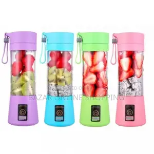 Photo - Mini Usb Portable Rechargeable Electric Fruit Juicer Hm-009