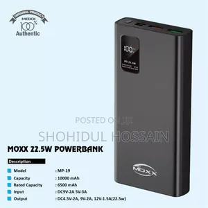 Photo - Power Bank 1000 Mah, 22.5 W