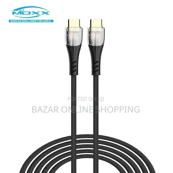 Moxx Type-C to Type C 60w Fast Charging Cable (Mdc-15)