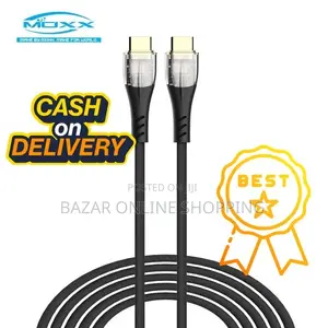Moxx Type-C to Type C 60w Fast Charging Cable (Mdc-15)