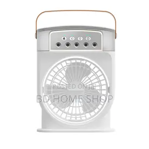 Photo - 3 in 1 Air Cooling Usb Fan With Led Night Light Water Fan